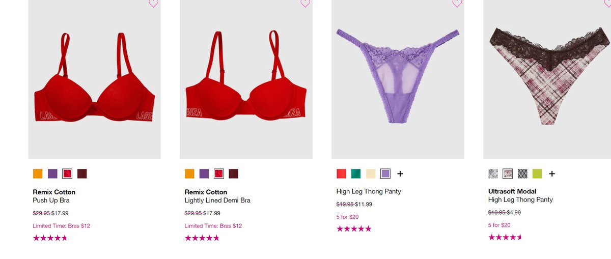 letssavecanada's tweet image. Clearance Sale On Now! Save Up To 40% Off🔥‼🔥‼

click.linksynergy.com/fs-bin/click?i…
#shopcanadian #lasenza #canada #affiliate