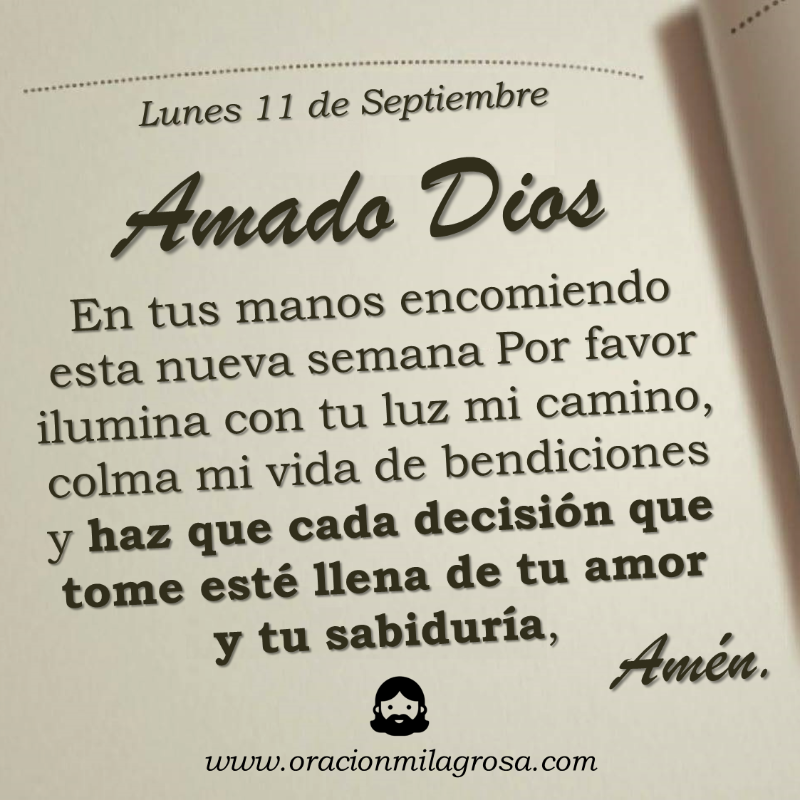 oracion_milagro's tweet photo. Oración para el lunes 11 de septiembre de 2023: https://t.co/PFiLlttxWu