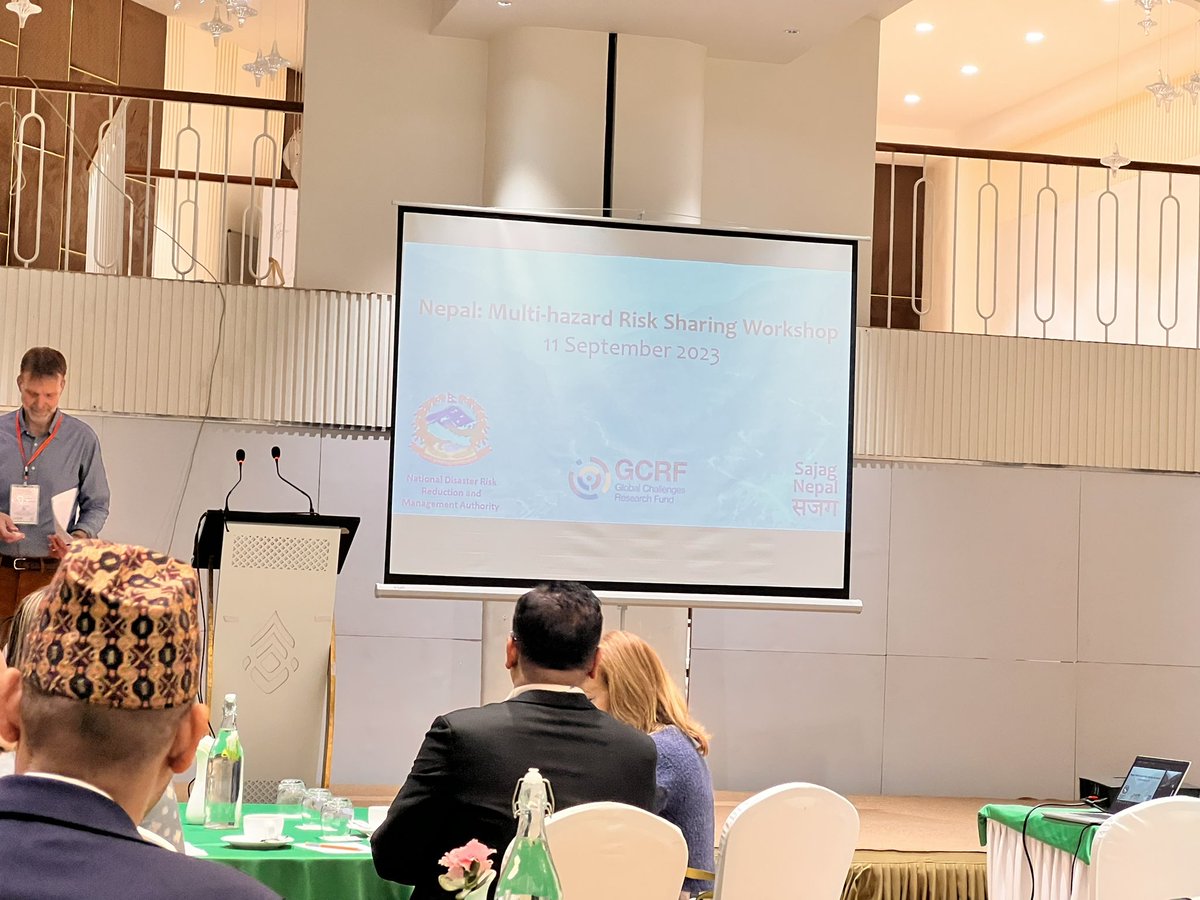 PremRAwasthi's tweet photo. Currently underway @SajagNepal Multi-hazard Risk ℹ️Workshop.📍Lalitpur🇳🇵@SajagNepal #interdisciplinaryResearch initiative, leveraging local knowledge #cuttingEdgeScience 2 mitigate #multihazardimpacts. A collaborative effort between scientists, @NDRRMA_Nepal @UN_Nepal &amp; more... https://t.co/GzhZCvqi7e