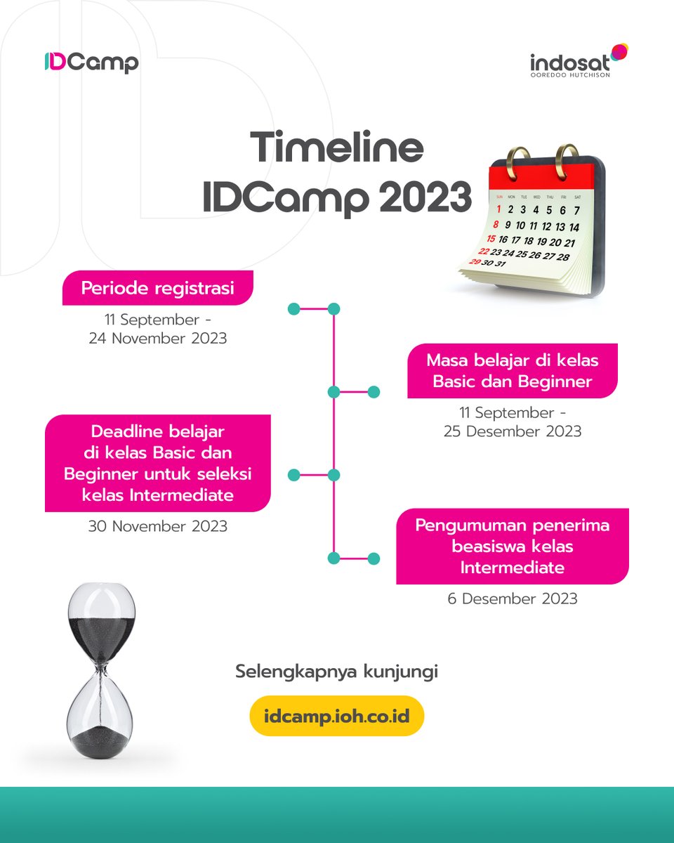 dicoding's tweet photo. #DiscoverThePowerOfCoding #IndosatOoredooHutchison #IDCamp #IDCamp2023 #Beasiswa #BeasiswaCoding #BeasiswaIDCamp #TalentaDigitaUnggulan https://t.co/9hsxashfho