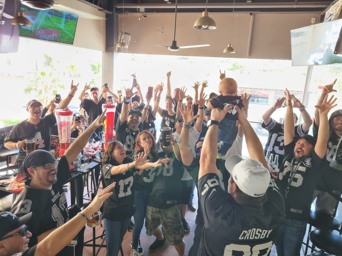 Homeroool's tweet photo. Hey #RaiderNation Introducing the newest Baby Raider!
#BlackSide https://t.co/JqYEX0JyGM