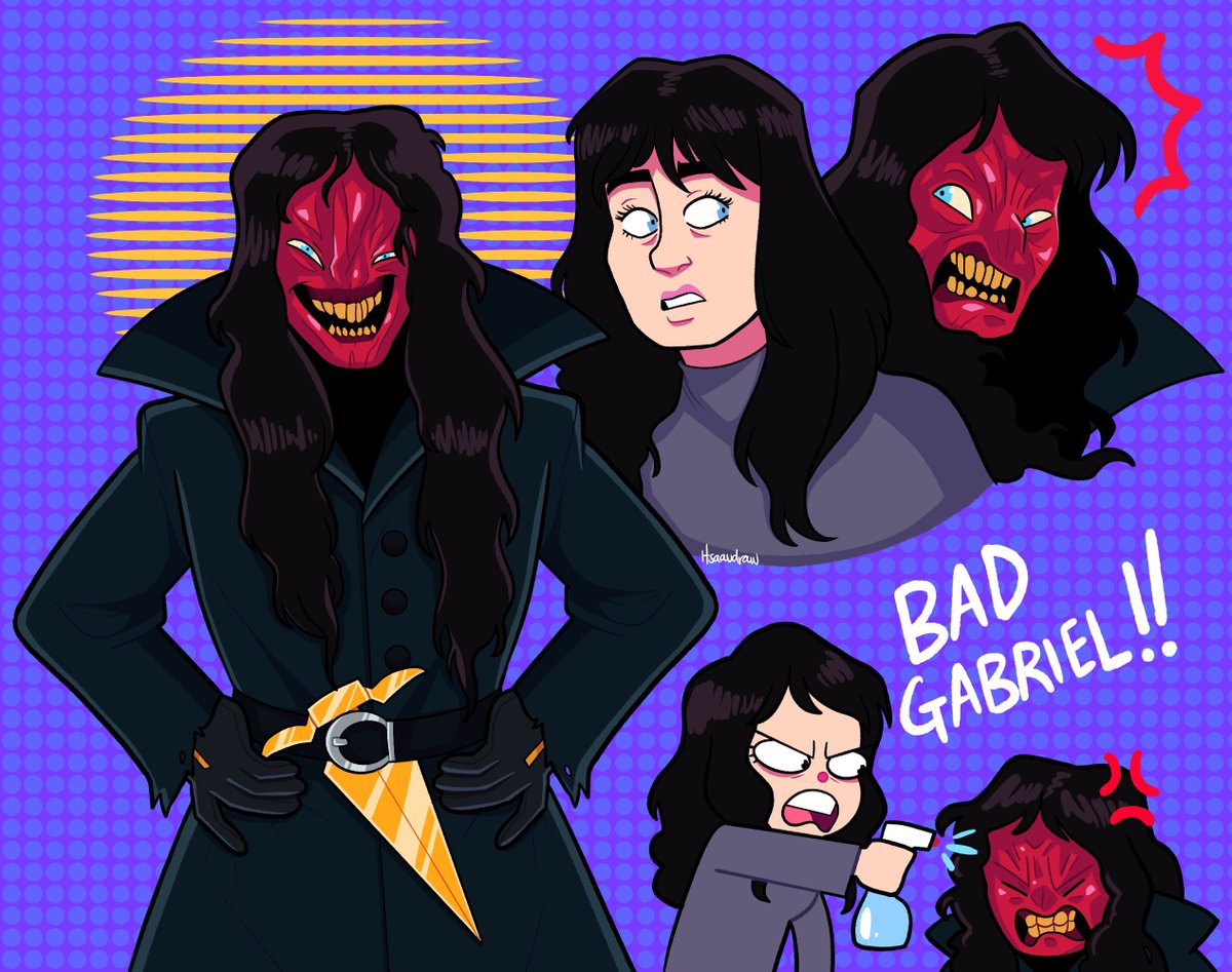 「happy birthday gabriel malignant!!!!」👽 Audrameda Galaxy 🛸のイラスト