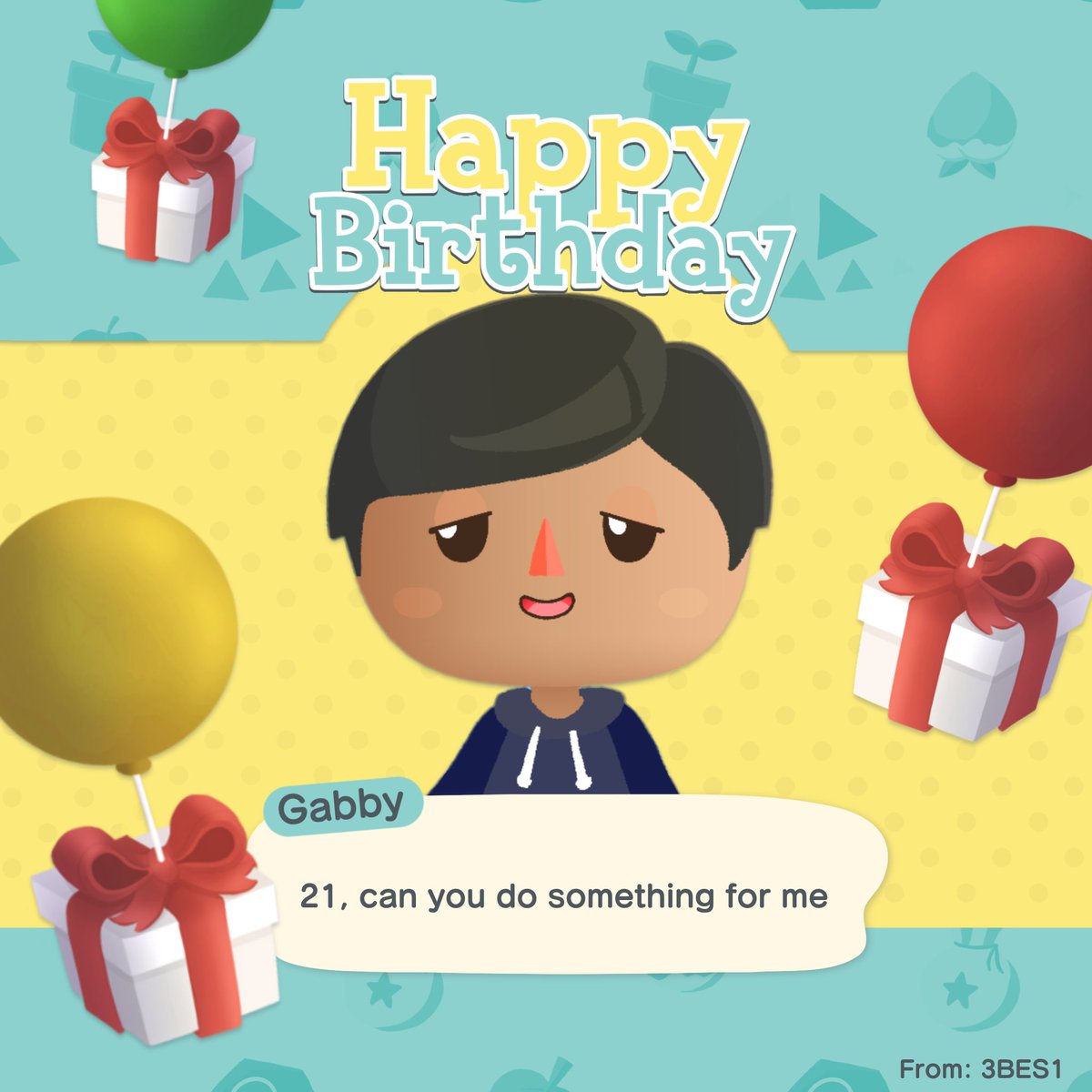 2025BES1's tweet photo. ✉️ . . . You’ve got Mail! 

Happy Birthday @gabbbbbysantos! 🎂
Today we celebrate the ever generous and playful typa guy you are! 

Make sure to give  him a bit more (LALISA)love on his very special day 🥳 https://t.co/L1Sn1gSSGR