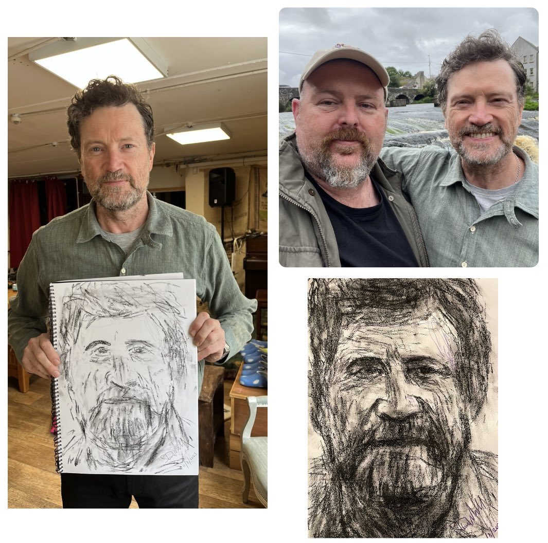 #sketch #lifedrawing #finisheddrawing of @stevethewall #stevewall #irishmusicianstevewall #irishactorstevewall #musicianstevewall #actorstevewall @TheStunningBand @thewallsband #art by #artistthomasdelohery #thomasdelohery @TomdeloheryJ #ennistymon #countyclare
