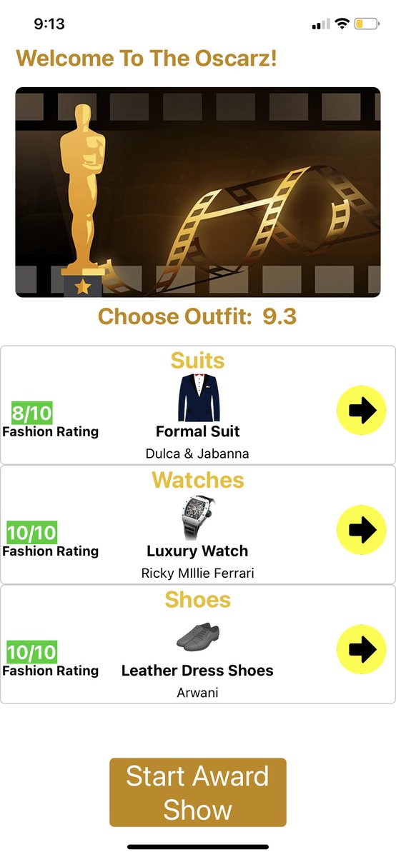 ActorLifeApp's tweet image. 🌟✨ Experience the Oscars like never before in ActorLife, where you can handpick your red carpet outfit, earn ratings from critics, and make your mark, Lights, camera, wardrobe – it's your moment to shine!" 🎥 🌟#ComingSoon #Lifesim #Actorsim #Simulation #MobileGame #Newfeature