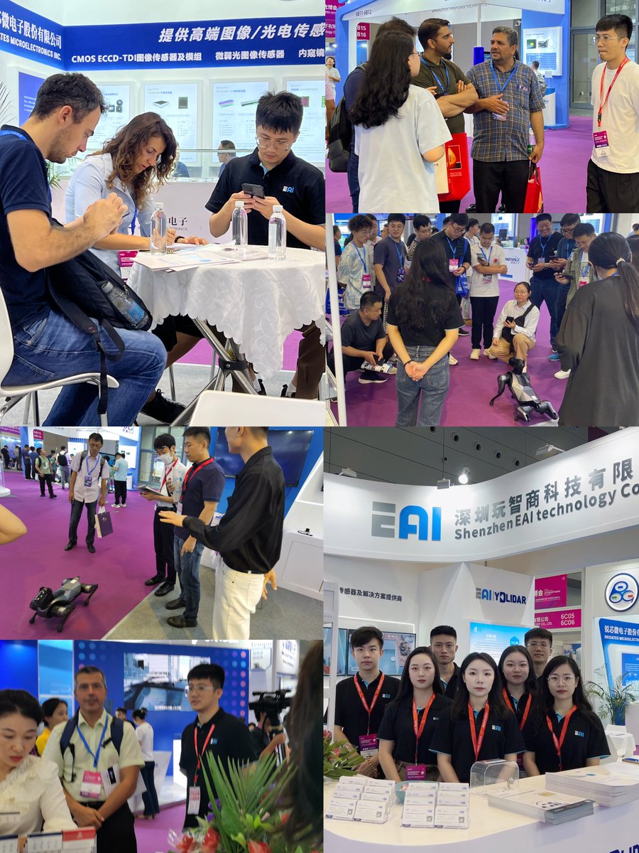 YDLIDAR_EAI's tweet photo. 🔔The CIOE in Shenzhen was well finished🔔
Sincerely Appreciated all friends coming for YDLIDAR
Also thank for our Xiaomi CyberDog dance performance
Wish to see you at next expo! Come to have a chat with us
#CIOE #ydlidar #LiDAR #EAI #laser #detect #optical #guidance #autonomous https://t.co/jCluna08Gl