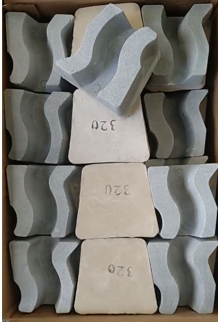 JaneLi30166037's tweet image. Frankfurt blocks for marble, granite.
Used on auto grinding machines and floor polishing machines
Metal-bond:aggressive, gauge slab in record time.
Resin-bond:significantly faster than silicon carbide tools.
Finish slab faster to a higher gloss.
#DiamondTools #StoneWorkingTools