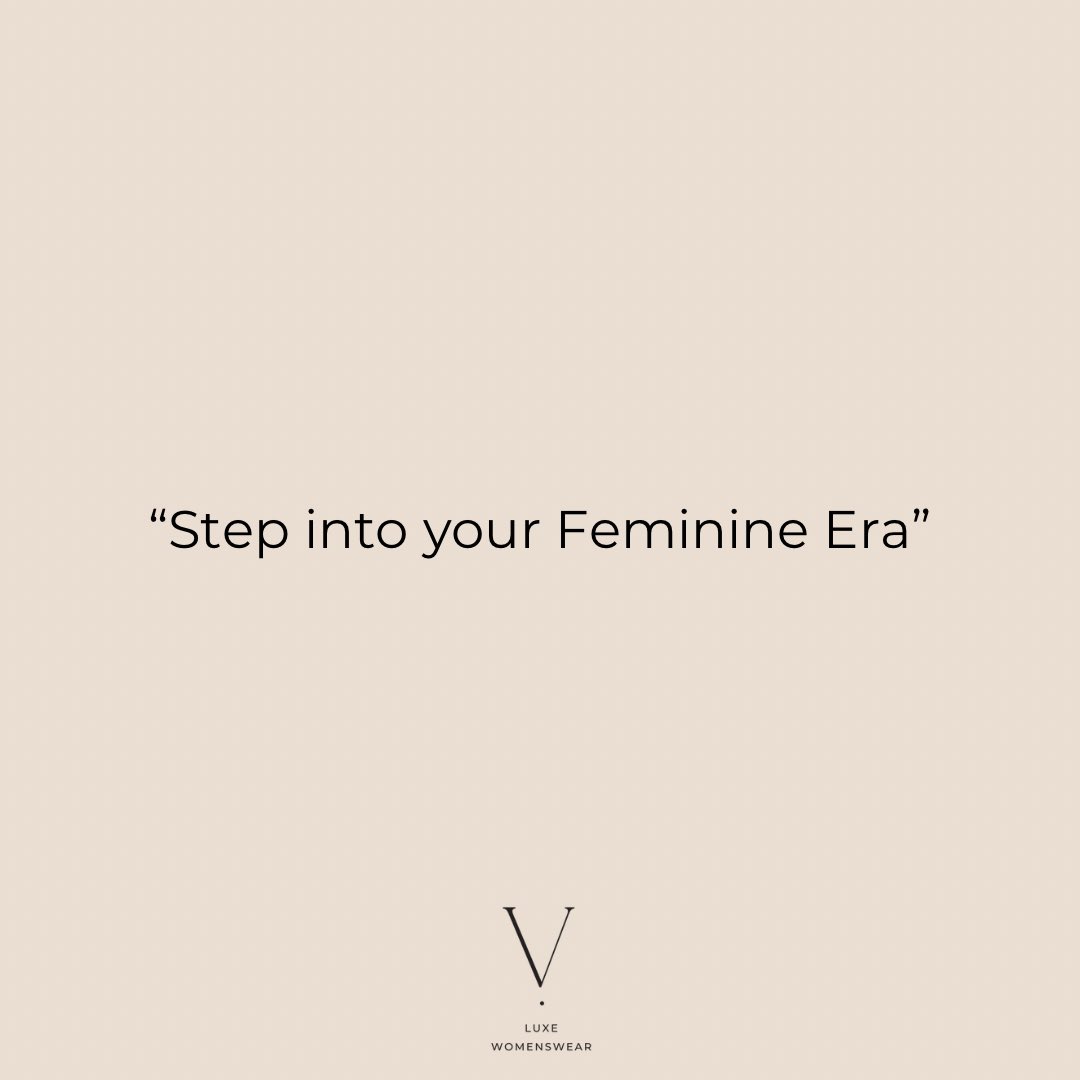 Favourite this if you are stepping into your Feminine Era.

A time for embracing your divine femininity. You are magically magnetic 💐

#feminine #quote #feminineenergy #selfcare #selflove #goddess #goddessenergy