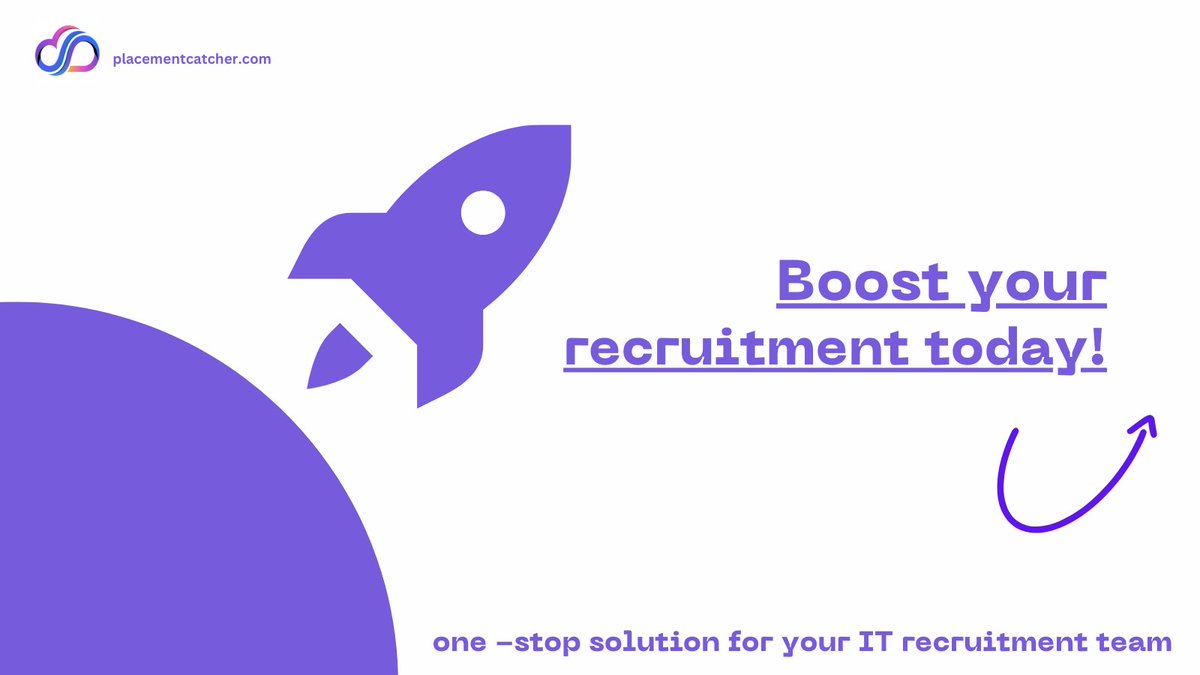 Recruitment shouldn't be a hassle; it should be an opportunity for growth. Boost your recruitment process today with our Placement Catcher software and unlock a world of possibilities for your organization. 
#recruitment #digitalhr #digitalhrms #humanresourcesmanagement