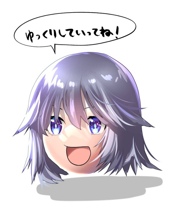 塗りで試したい事があって適当に楕円ツールで顔描いて髪とか目とか描き足して行ったらどっかのお饅頭のパチモンみたいなのが生まれてしまった 