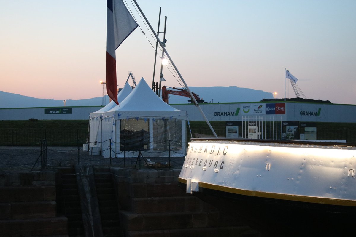 NomadicCollect1's tweet photo. Lifeboat #2 reunited with its mothership ๐
#nomadiccollection #ssnomadic #nomadicbelfast #whitestarline #Belfast #cherbourg https://t.co/Fj43eOl7Tb