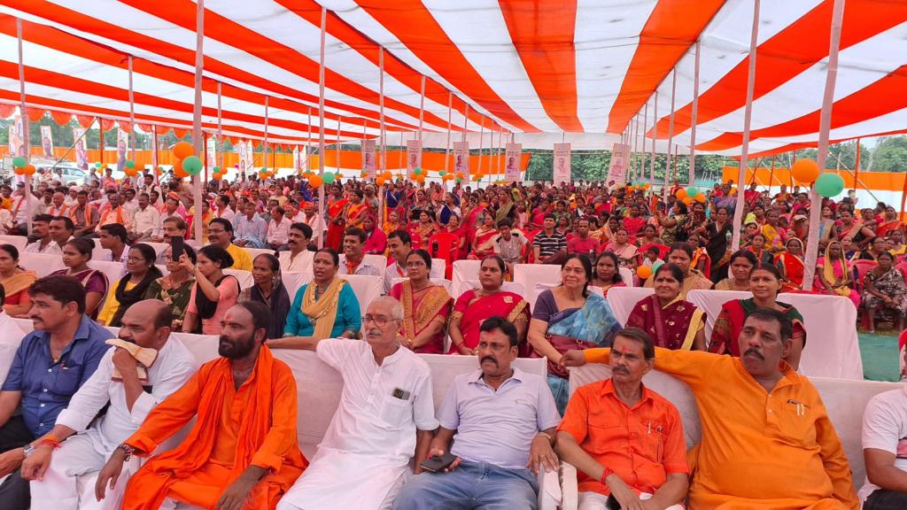 रामगढ़ पहुंची बाबूलाल की संकल्प यात्रा, वसूली पार्टियों को उखाड़ फेंकने का आह्वान-Babulal's Sankalp Yatra reaches Ramgarh, calls for uprooting extortion parties