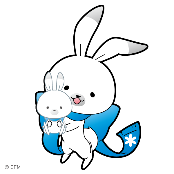 「ぬいっ#ラビット・ユキネ #ぬいぐるみ 」|ラビット【公式】ユキネのイラスト