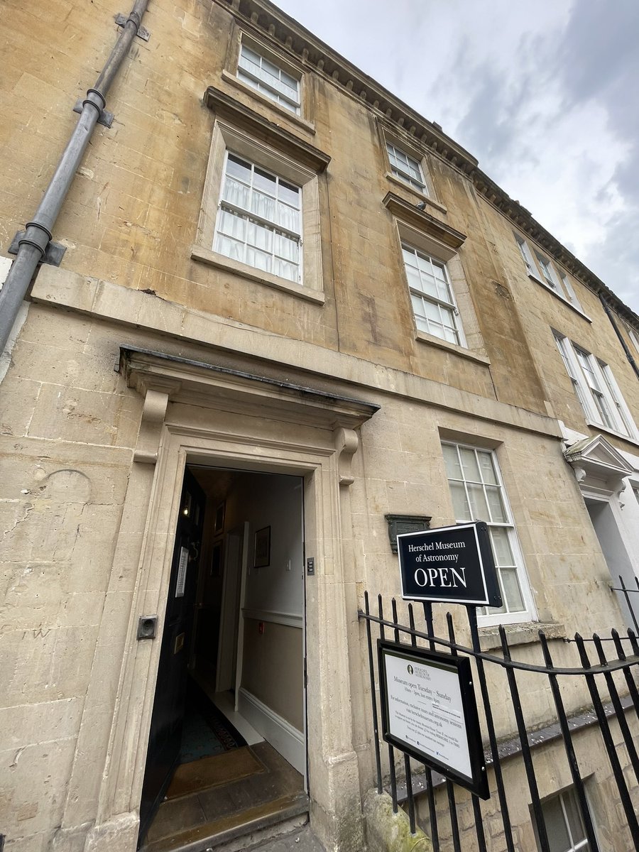 Visit to the @HerschelMuseum is a must for those going to Bath. Really loved the use of space and opportunity for object engagement with their handheld trail.