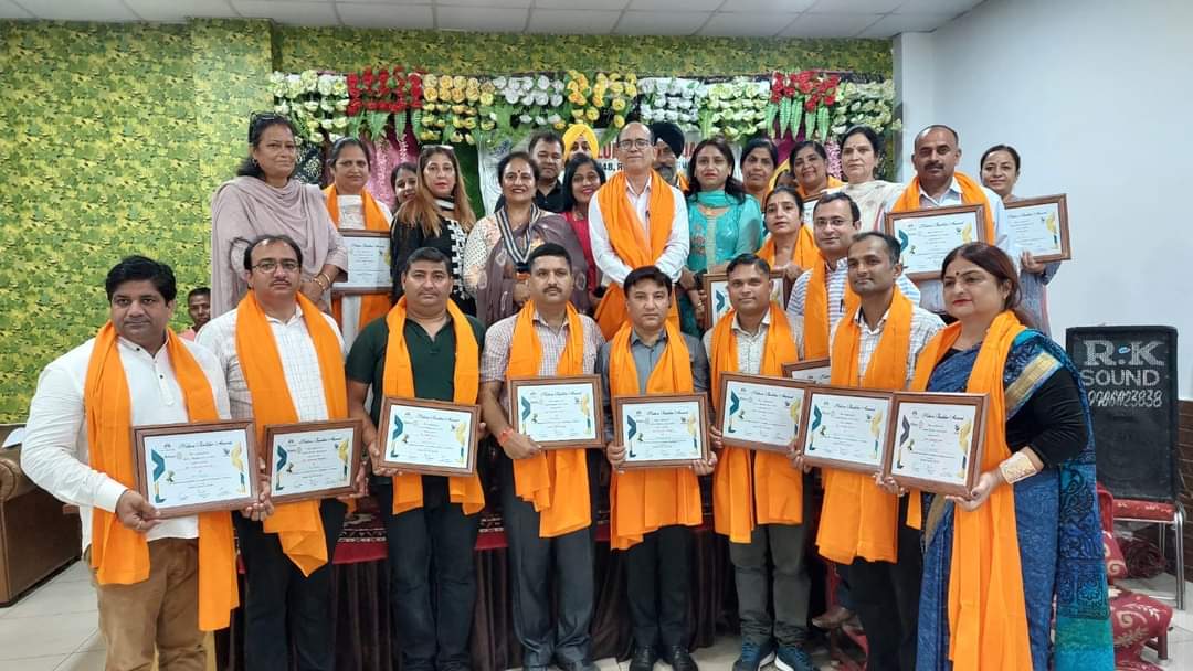 Received Nation Builder Award from Rotary club kathua