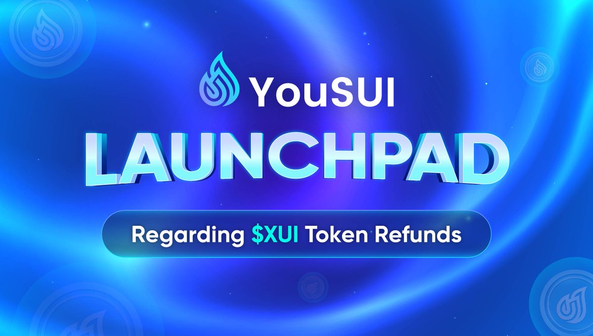 🌈Important Announcement Regarding $XUI Token Refunds

Refund Date: Refunds will commence on October 10th.

Token Claims: All holders are advised to claim their Unlocked XUI tokens prior to this date.

Refund Ratios: Investors from the OG Round can expect refunds up to 50% of