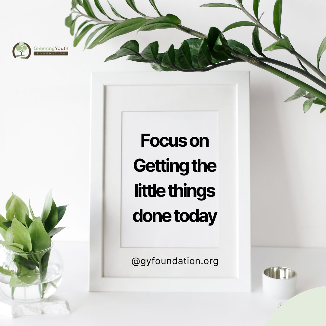 As we step into a new week, let's remember that greatness is often achieved by focusing on the 'little things.' Prioritize those 'little things' on your to-do list, celebrate the success of each step, and let's conquer our goals, one detail at a time!   #MondayMotivation