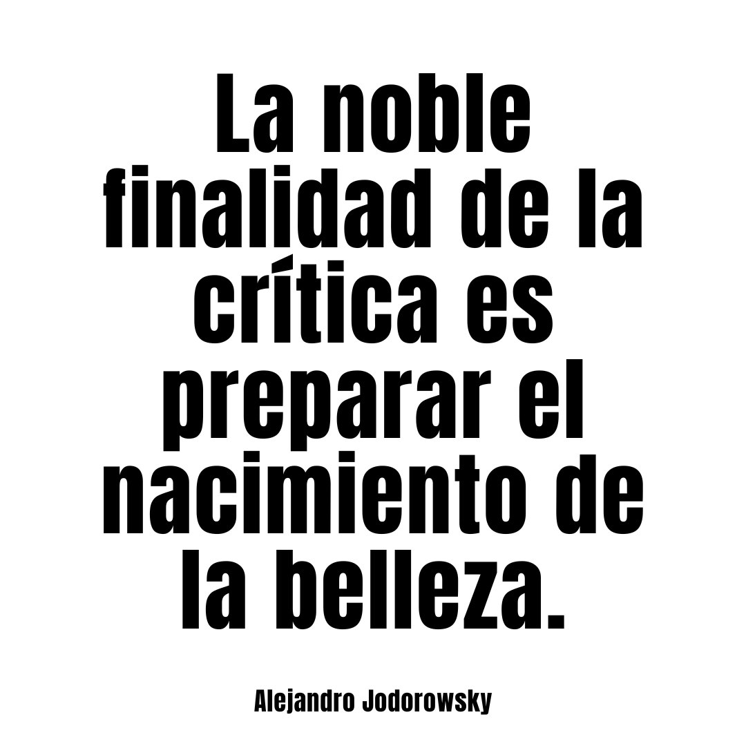 alejodorowsky's tweet photo. SABIDURÍA: https://t.co/uVykQo0Ssi