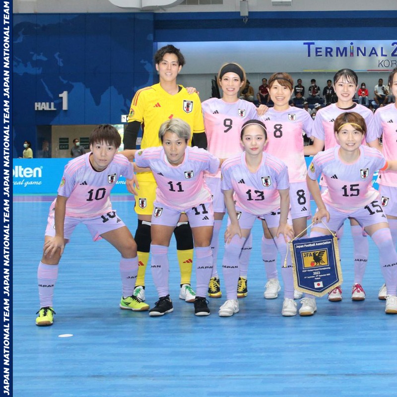 jfa_nadeshiko's tweet photo. 🔹#フットサル日本女子代表 🔹
【2023.9.9 Match Report】

『NSDF Women's Futsal Championship 2023』決勝で大会開催地のタイと対戦し、5-2で勝利⚽️✨

今大会を優勝で締めくくることができました🏆👏

#夢への勇気を
#jfa #daihyo #フットサル