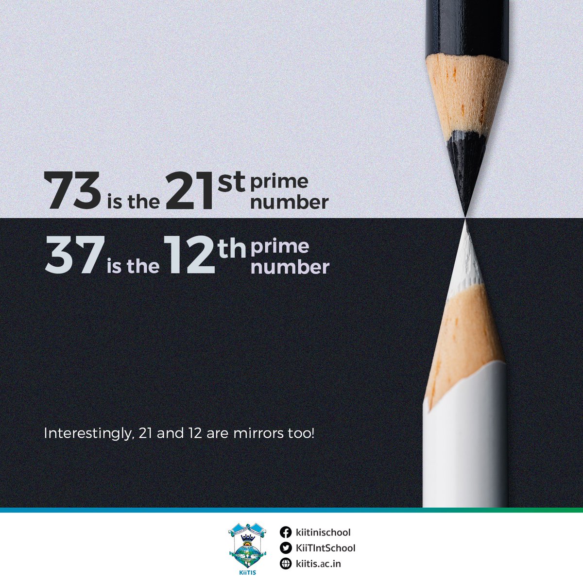KiiTIntSchool's tweet photo. The world of mathematics might be filled with infinite such facts and trivia! Let's unearth them as we learn.
#maths #kiitis #numbers #learning #funfact #mathstrivia https://t.co/PVqGjCC89i