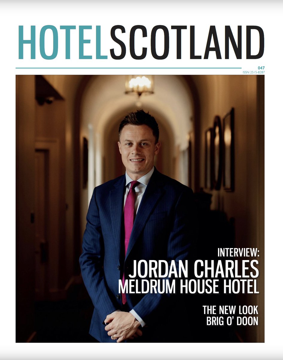 READ ALL ABOUT IT... Our Managing Director, Jordan Charles, is the main feature in this month's issue of @hotel_scotland - read all about it here... issuu.com/dramscotland5/…
