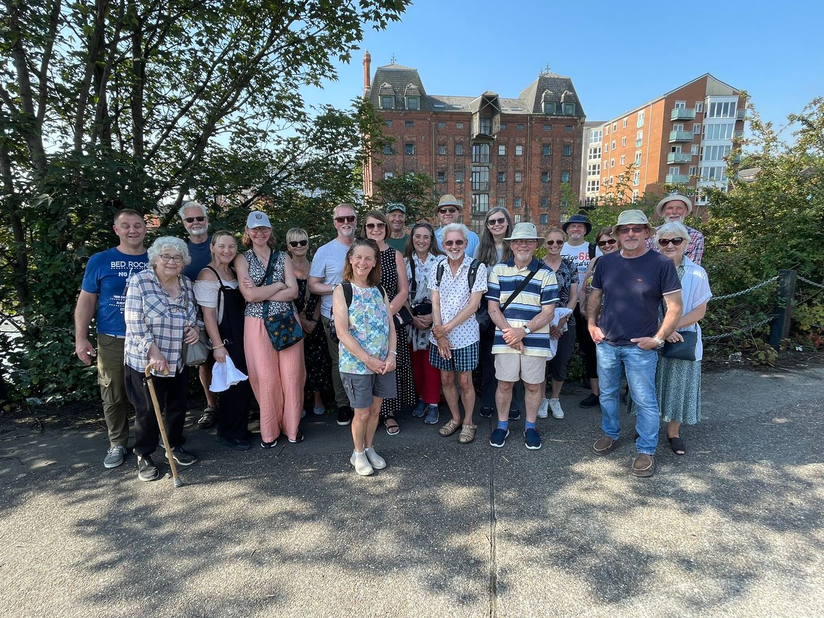 The end of a successful walking tour of the Henrician Defences of Hull. Thanks to all who came, hope you enjoyed the tour. <a href="/heritageopenday/">Heritage Open Days</a>  <a href="/HullMaritime/">Hull Maritime</a> @hullheritageopenday