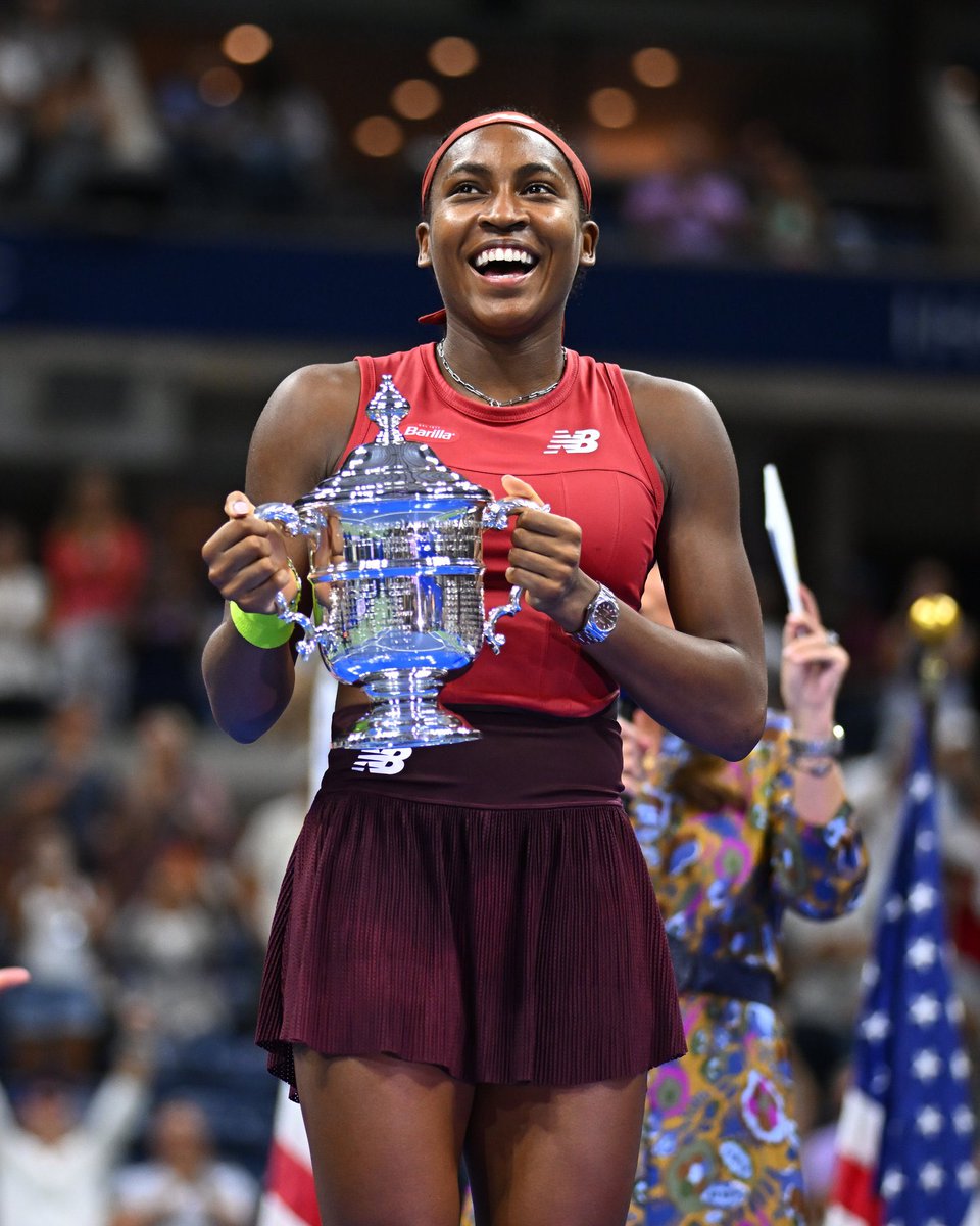 Chilavert231's tweet photo. Congratulations @CocoGauff for an amazing two weeks at Flushing Meadows. Love and respect from Benin City, Nigeria 🇳🇬 https://t.co/XpVCUmnN1a