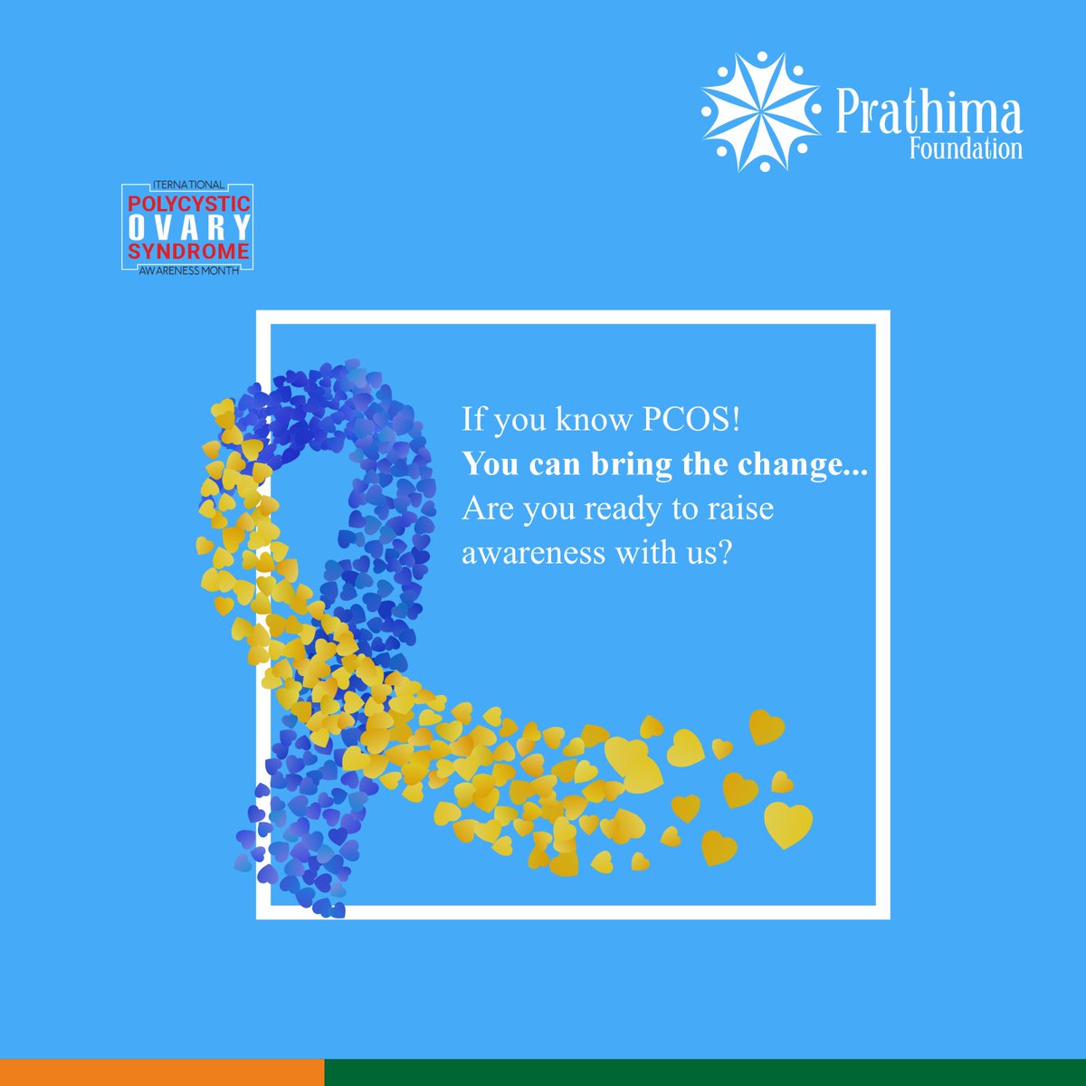 pra_foundation's tweet image. If you know PCOS! You can bring the change... Are you ready to raise awareness with us?

#PCOSAwareness #PCOSMonth #KnowPCOS #PCOSSupport #FightPCOS #Cysterhood #EmpowerWomen #specialday #trending #trendingnow #prathimafoundation #prathima #PF