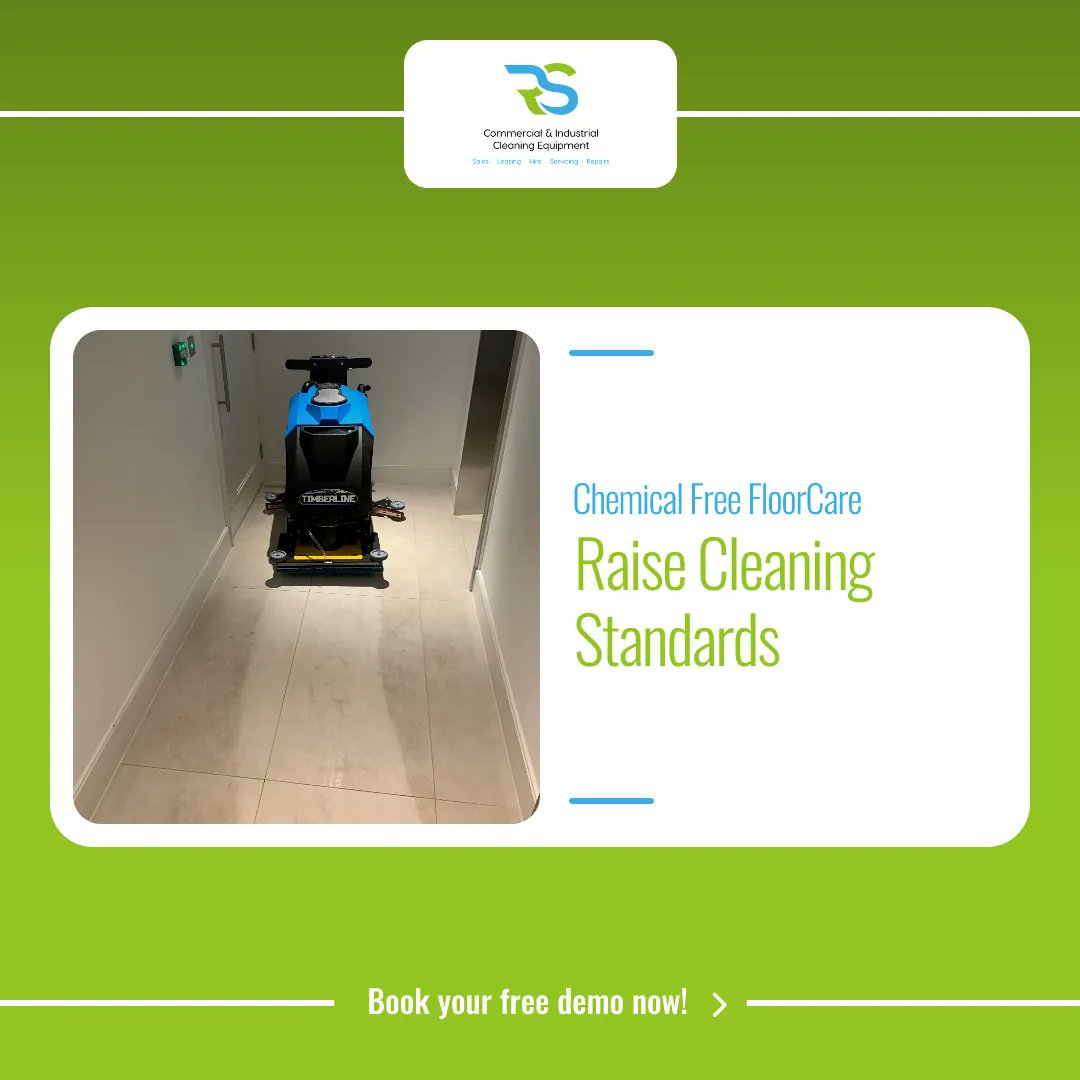 Results you never thought possible, achievable with just tap water🚰 

Book your free demo now:

☎️ 0330 133 6499
📧 enquiries@rscleaningmachines.com

#AlwaystheRightSolution #chemicalfree #floorcare #scrubberdryer #floorscrubber #cleaning #fm #facman #ESG