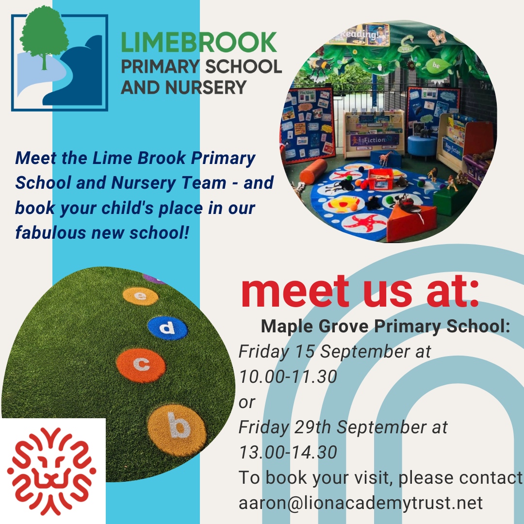 🎤Essex Parents
Looking for a Nursery or Reception place in September 2024?
Before you make your admissions application, come and visit us at Maple Grove Primary School!
Places via booking only: aaron@lionacademytrust.net
#YourChildOurPriority #LionPathways #Admissions2024
