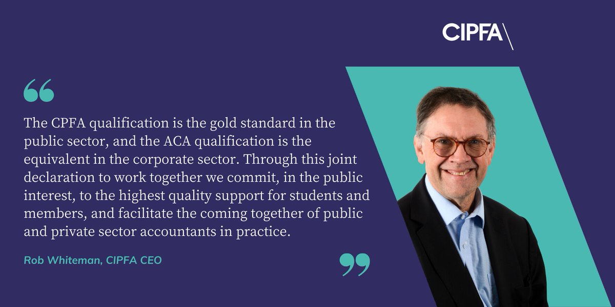 @CIPFA (@cipfa) on Twitter photo We’re thrilled to announce our strategic partnership with <a href="/ICAEW/">ICAEW</a>. Both institutes are leaders in their sectors and combining our strengths will benefit our students, members and the accountancy profession as a whole. 
Find out more: ow.ly/z1hC50PJXFp
#ICAEW #CPFA #ACA We’re thrilled to announce our strategic partnership with <a href="/ICAEW/">ICAEW</a>. Both institutes are leaders in their sectors and combining our strengths will benefit our students, members and the accountancy profession as a whole. 
Find out more: ow.ly/z1hC50PJXFp
#ICAEW #CPFA #ACA
