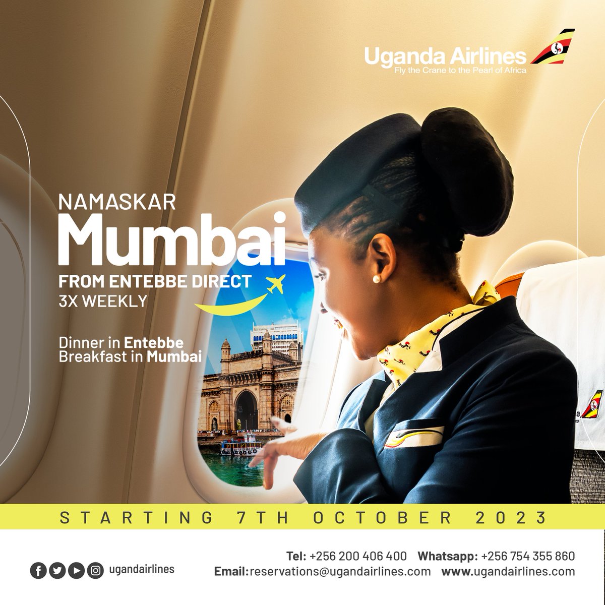 Uganda Airlines tweet media