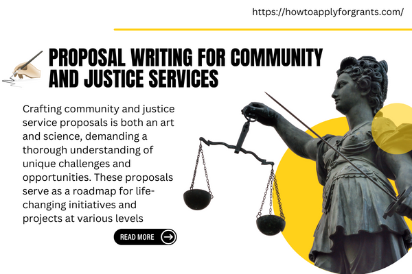 apply4grants's tweet photo. ☑️#Proposal #Writing for #Community and #Justice Services

This comprehensive #guide aims to illuminate the path toward #crafting compelling #proposals for #community and #justice services.

Learn more at https://t.co/Vdbnm0WisV https://t.co/VU7PTEvhsa