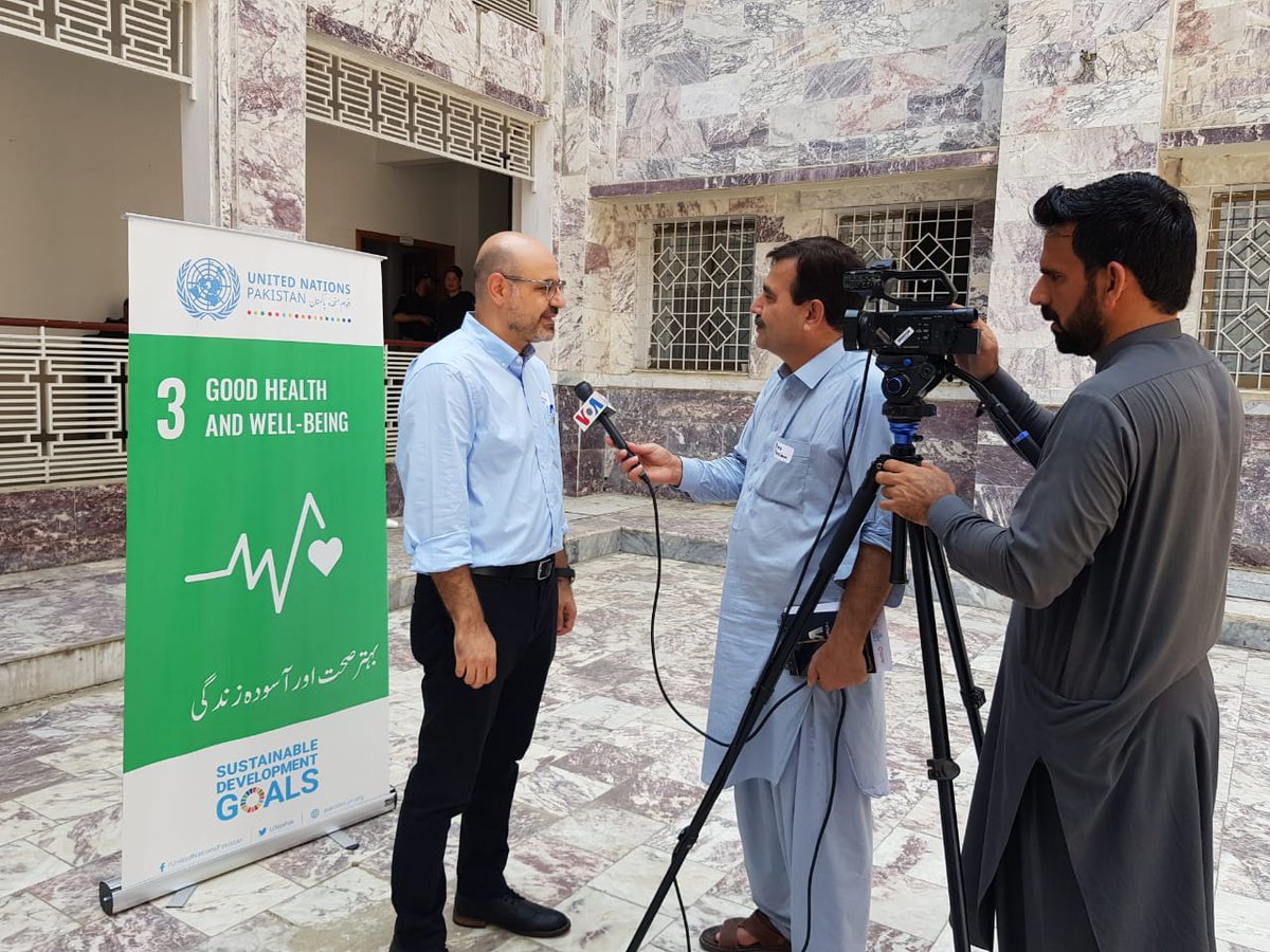 UNDP_Pakistan's tweet photo. #UNDPinPakistan RR @samuelrizk &amp; team participated in the @UNinPak #SDGDialogues in #Mardan, where they met community representatives &amp; district administration to understand local development needs, &amp; explored impact of @GovernmentKP's strong partnership with UNDP on #Agenda2030. https://t.co/bFjZImKoh7