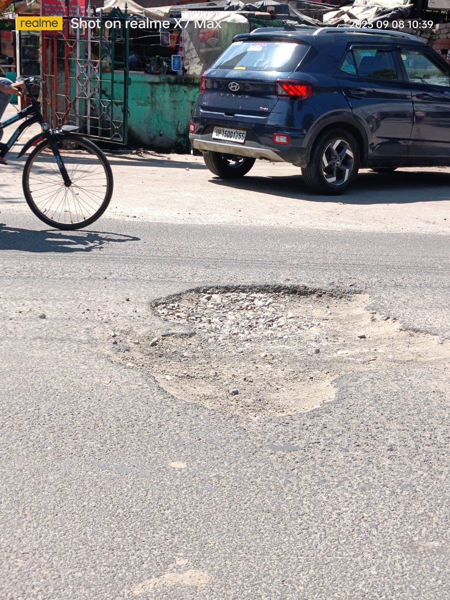 GurjeevSinghSet's tweet photo. @MrtNagarNigam Iwouldliketodrawyour attentiontothedeterioratingroadconditions inourareaspecificallySaketMeerut.Ikindlyrequestthatyou addressthisissueasapriority.Theareas withtheworstroadconditions includeSaketpetrolpumpandThe road from DhanvantiHospitalallthewaytoArora Bakery.” https://t.co/k2lCvhH7Vf