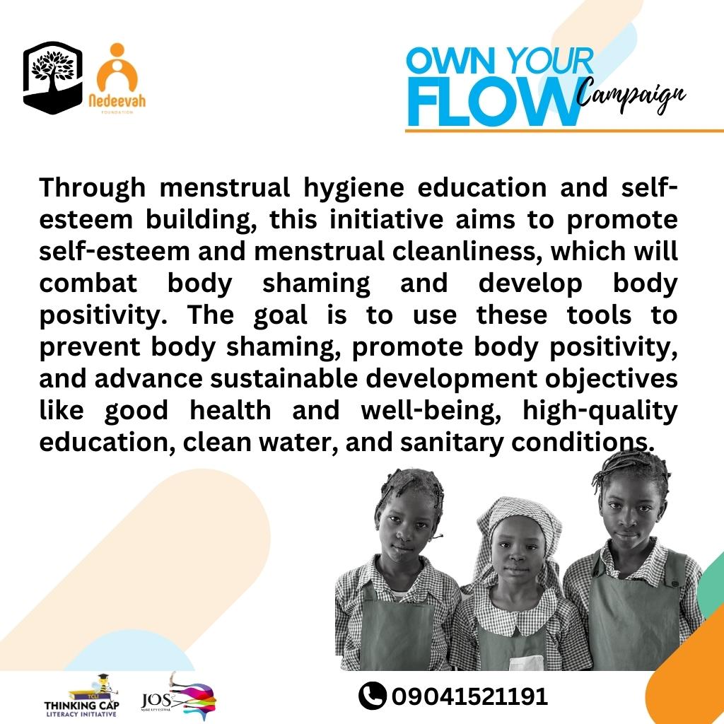 AibethCentre's tweet photo. By promoting menstrual hygiene and self-esteem education, the main goal of this project is to lessen body shaming among adolescents in public secondary schools. https://t.co/myEHMMpo9a
