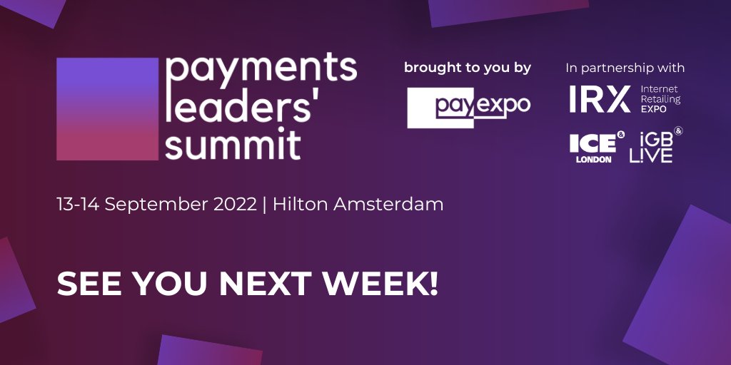 Are you ready to take your payments game to the next level?

If yes, then you need to join Payments Leaders’ Summit, exclusive summit for payments leaders.

📅 Date: September 12 – 13, 2023

📍 Location: Hilton Rotterdam, The Netherlands.

@LeadersPayments

#PaymentsLeadersSummit