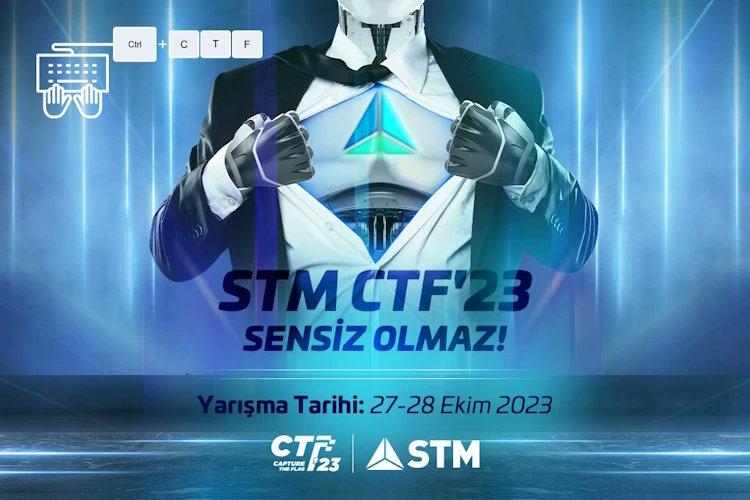 #YeniHaber:
Türkiye'nin Siber Güvenlik Yarışması STM CTF'23 Başlıyor!
girisimhaber.com/post/2023/09/1…

#STMSavunma #STMCTF2023
@stmcyber @stmctf @stmdefence