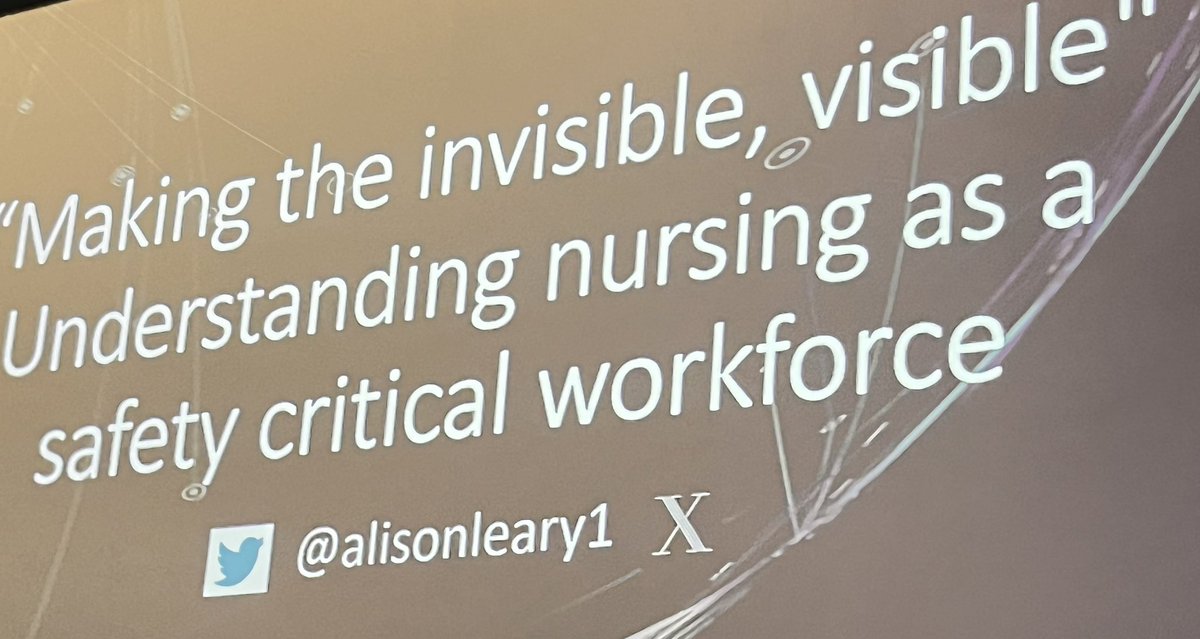 Alison Leary’s keynote at @BACCNUK conference was thought provoking and honest and left us with a lot to think about #baccnconf2023 @alisonleary1