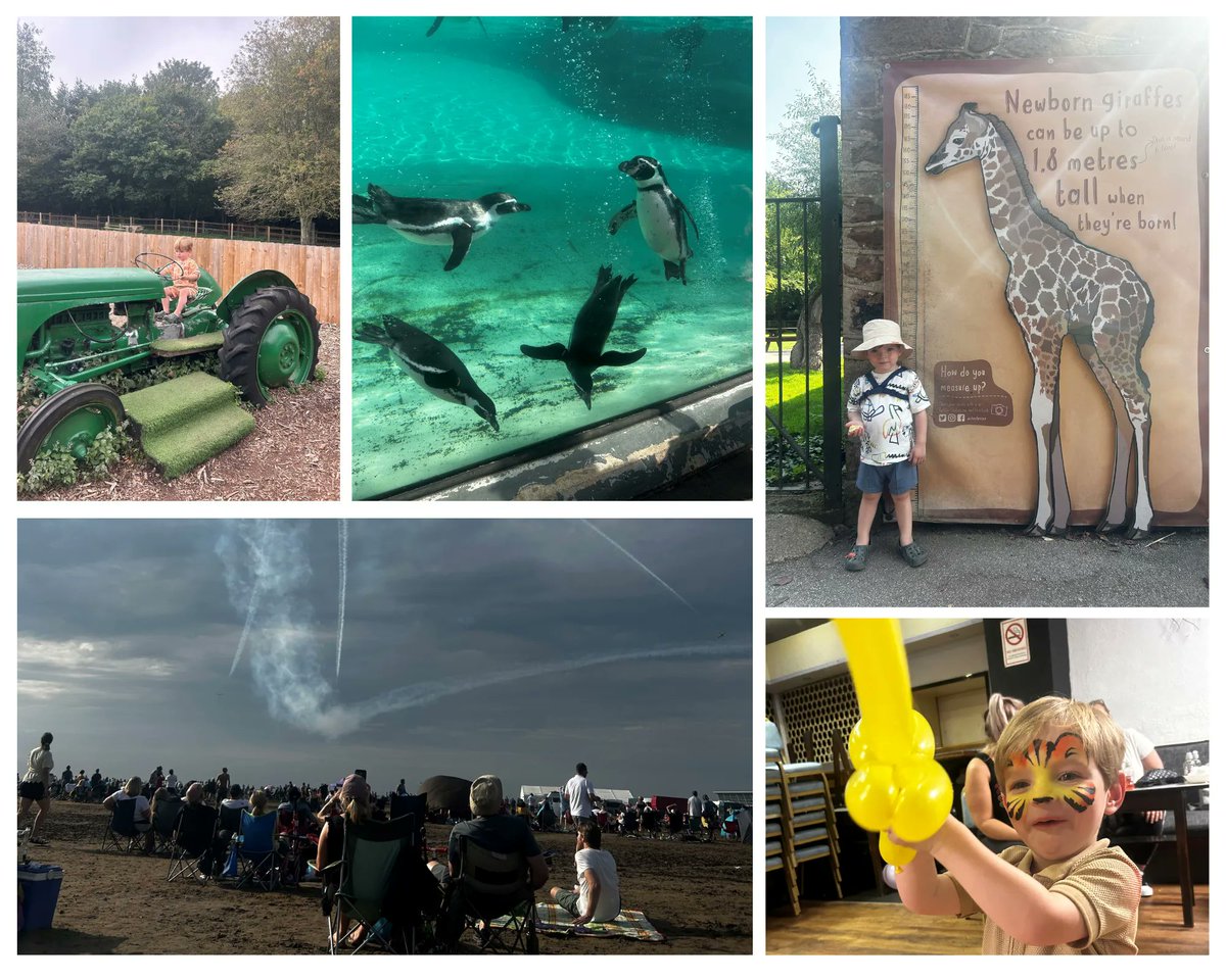 What a fun-filled weekend! 

Started off with Tam-O-Shanter Farm, Chester Zoo and The Southport Air Show ✈ finished off with an IKEA visit and a date night at The Everyman Cinema ❤ (We needed it) 😂

Nothing beats creating memories with my little family 💖