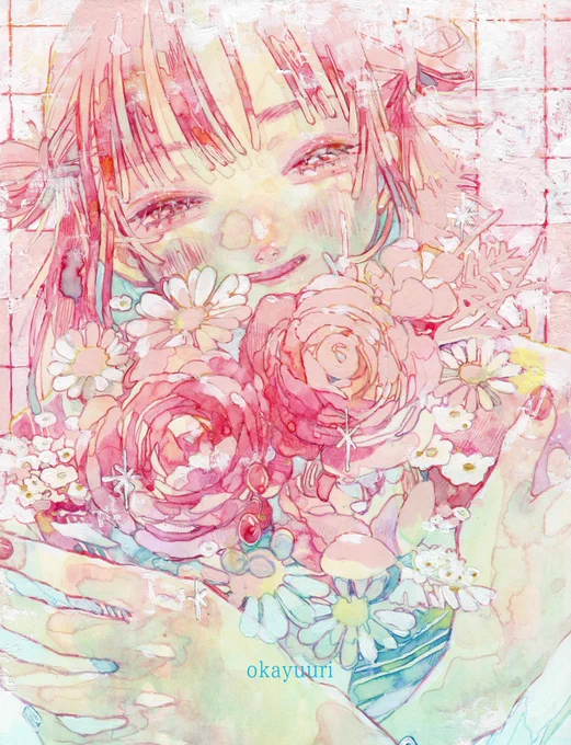 永遠の花を君へ#illustlation #art 