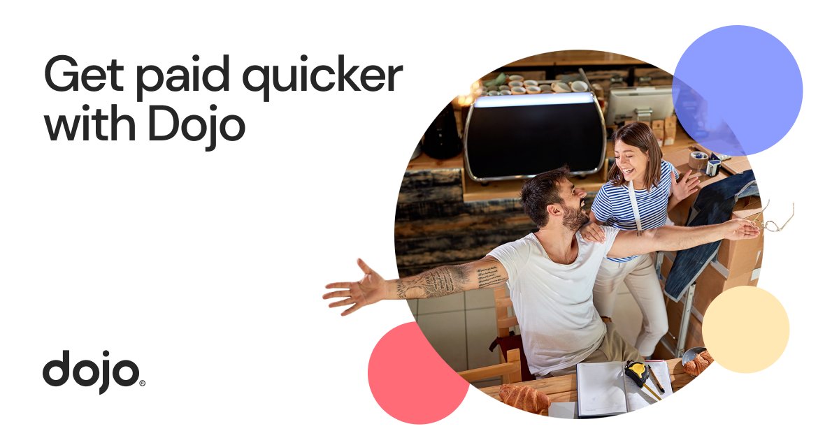 OctoPOS_Sales's tweet photo. Make every day pay-day with our partner Dojo. They transfer your takings the very next day (for free), so you'll never be strapped for cash. Contact us on 0333 335 5475 for more info https://t.co/1bbgluWqDb