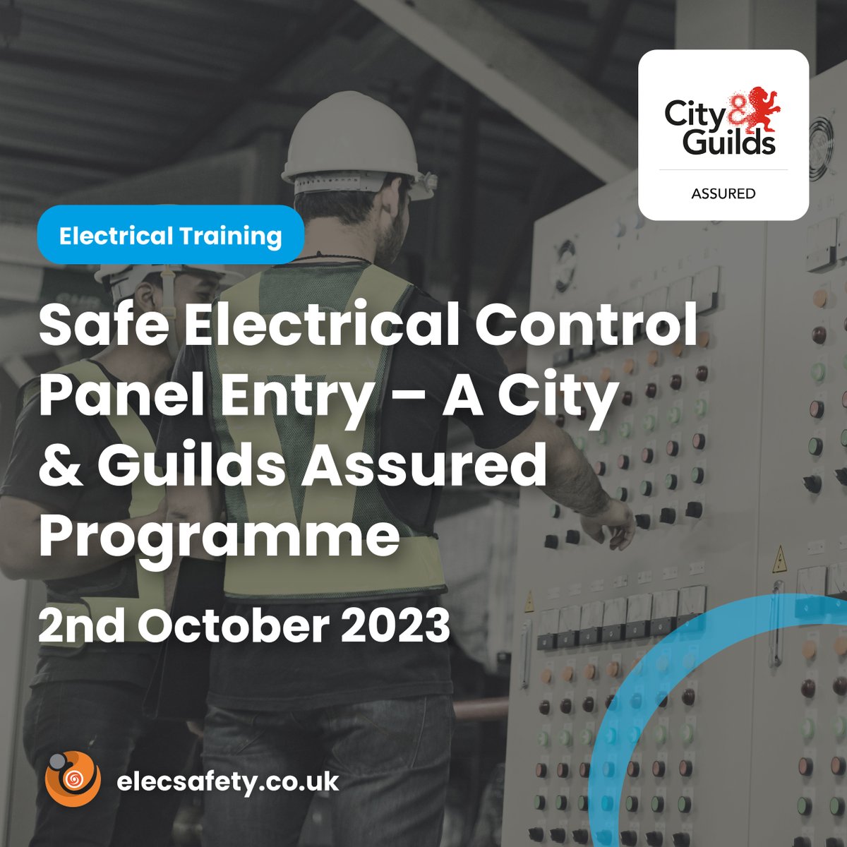 elecsafety's tweet image. Safe Electrical Control Panel Entry – A City &amp;amp; Guilds Assured Programme

2nd October 2023 at our Rotherham Training Centre.

Book now: elecsafety.co.uk/courses/safe-e…

#electrical #training #competancy #hazards