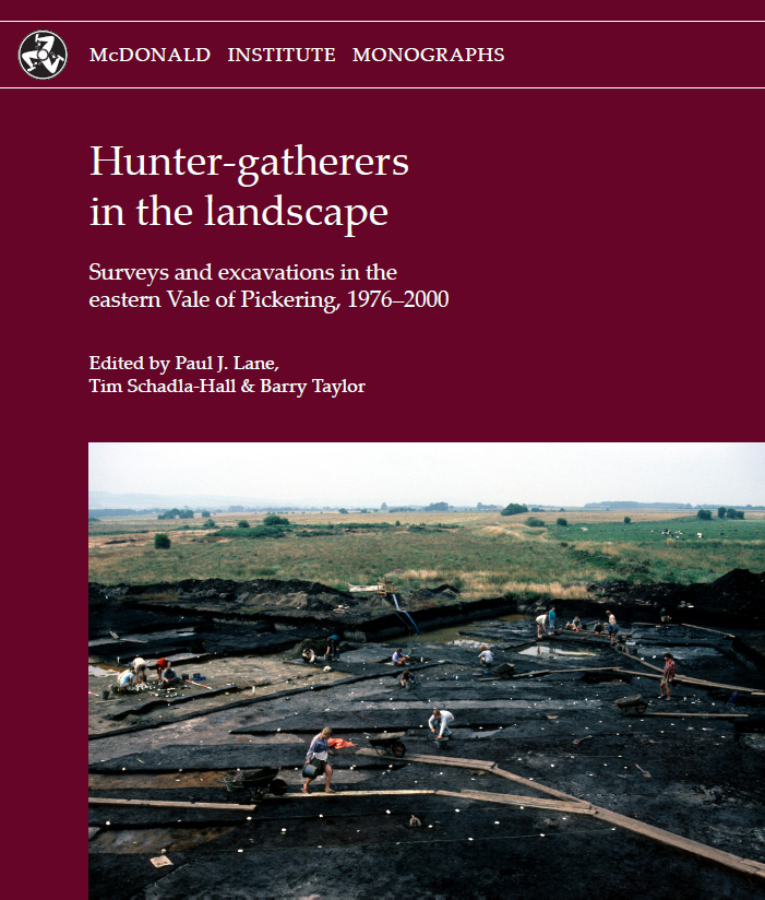 Hot off the virtual press! First proofs of the monograph covering the Seamer Carr Project and VPRT fieldwork on the #Mesolithic landscape of the Vale of Pickering.
