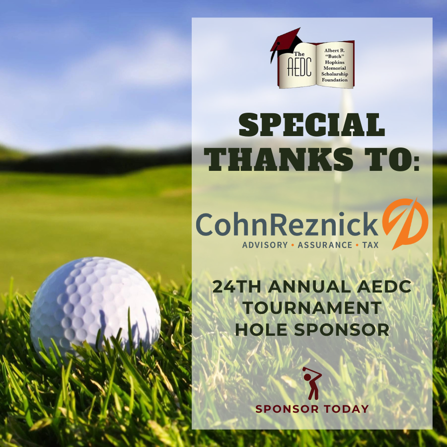 aedcgolfdc's tweet photo. Shout out to @CohnReznick for sponsoring our 24th Annual AEDC Albert R. “Butch” Hopkins Memorial Scholarship Foundation Golf Tournament!

Learn more about sponsorship opportunities today: https://t.co/09hTreUtgZ
.
.
.
#AEDC #AEDCGolf #AEDCGolfDC #AEDCGolfTournament #golfseason https://t.co/CZjQH7NOzO