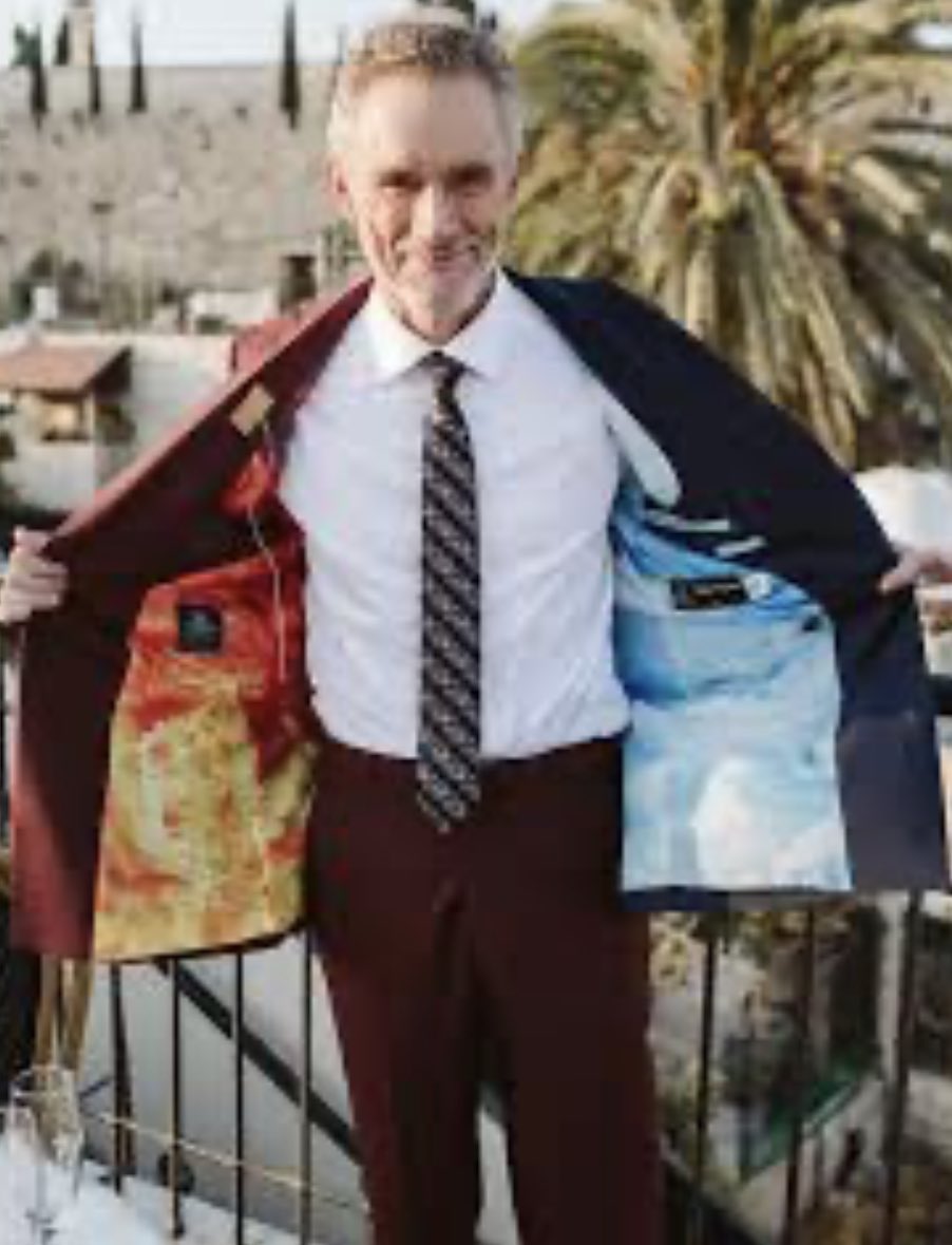 OwenBenjamin's tweet image. Jordan Peterson dresses like a fucking moron. His brain is fried from drugs and sucking zionist cock.
The fact I received pushback from making fun of this guy is insane. People wrote seriously that Jordan does a lot of good for the world now and he’s on “our side.”
He belongs in…
