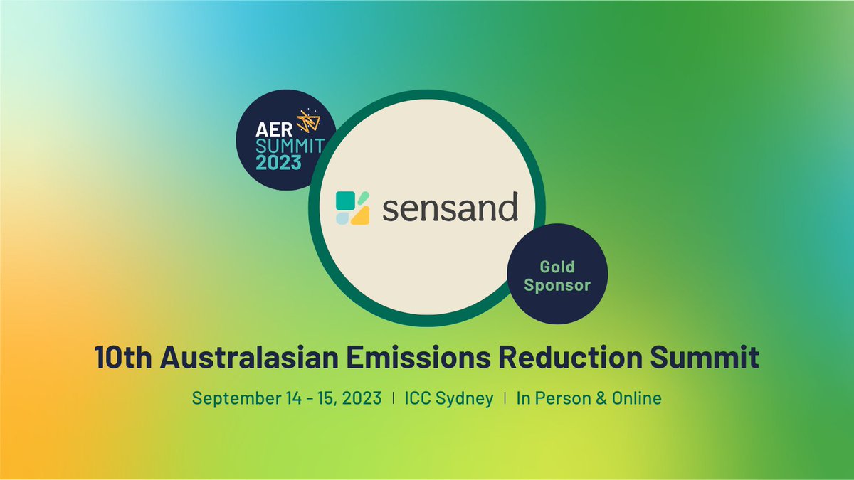 Exciting News 🌟 We have a booth at this week's upcoming <a href="/CarbonMarketIns/">Carbon Market Institute</a> AER Summit!

Experience Sensand’s Blockbase and Mintly platforms and see first-hand how we are revolutionising sustainable land management.

Registrations are still open: carbonmarketinstitute.org/summit/