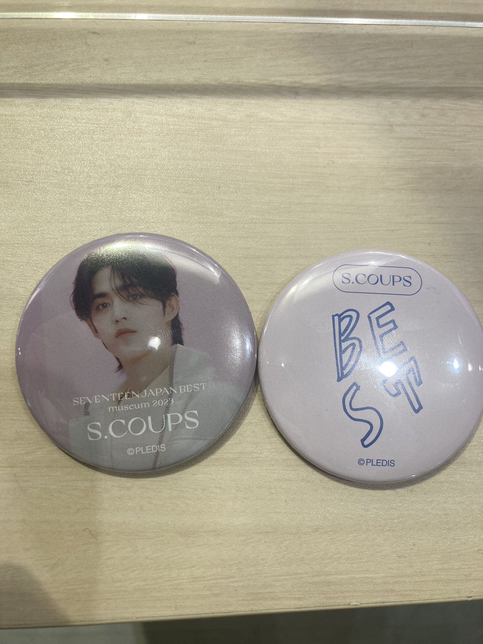 SEVENTEEN MUSEUM セブチミュージアム 缶バッジ ホシ SEVENTEEN MUSEUM セブチミュージアム 缶バッジ ホシ