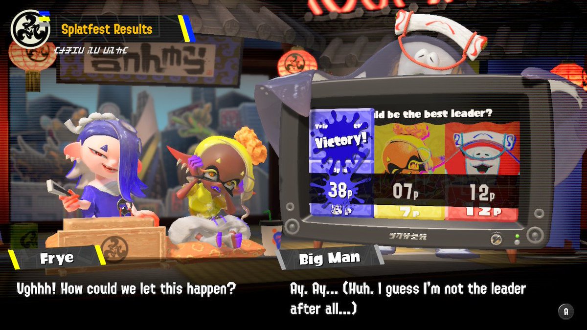 Lanalix's tweet photo. HAHAHAHAHAHA!! DUDE! I literally told my friend who's been streaming the splatfest since day 1 that: "That'll be sooooo evil if Shiver wins this one."

Welp, look at this.
#Splatoon3 https://t.co/7eQrwmHJRo