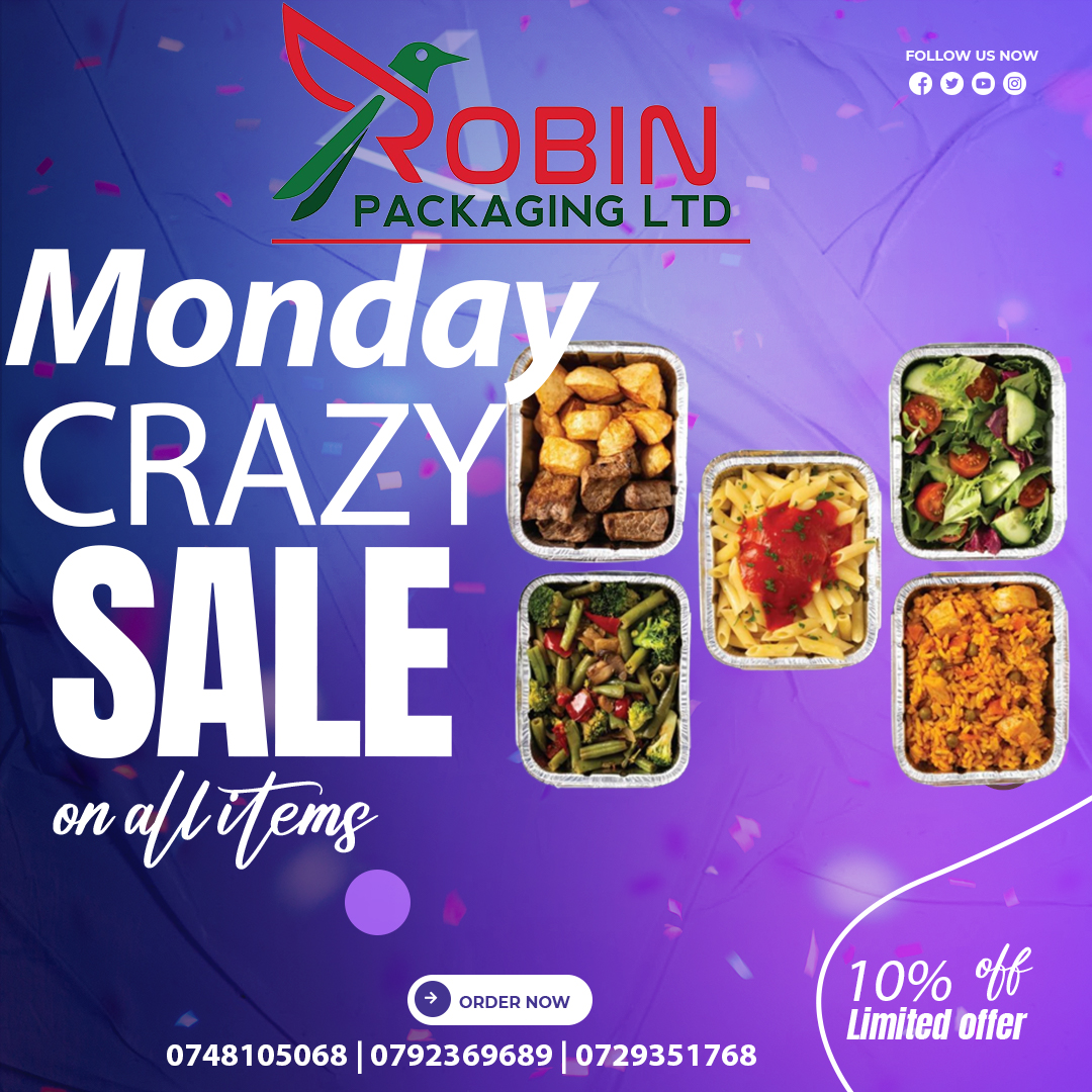 robinpackaging's tweet photo. Preserve Flavor, Reduce Waste: Explore Aluminum Food Containers for Fresher Meals.

Wholesale and Retail!! Delivery done countrywide too.

0748105068 | 0792369689 | 0729351768

#FEARWOMEN #M-Pesa #ElNino #Meru https://t.co/RTHMzHvnOI
